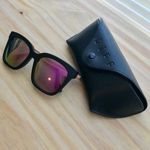DIFF Eyewear Sunglasses with Case!